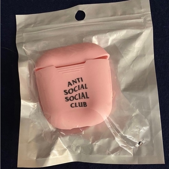 *NWT* Anti Social Social Club (ASSC) Rubber Air Pod Case - Picture 3 of 11